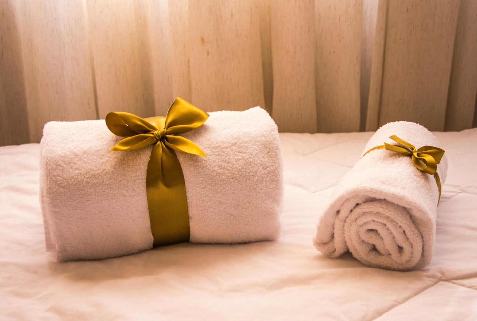 Two White Towels